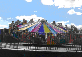 Figure 1: Frisbee amusement ride