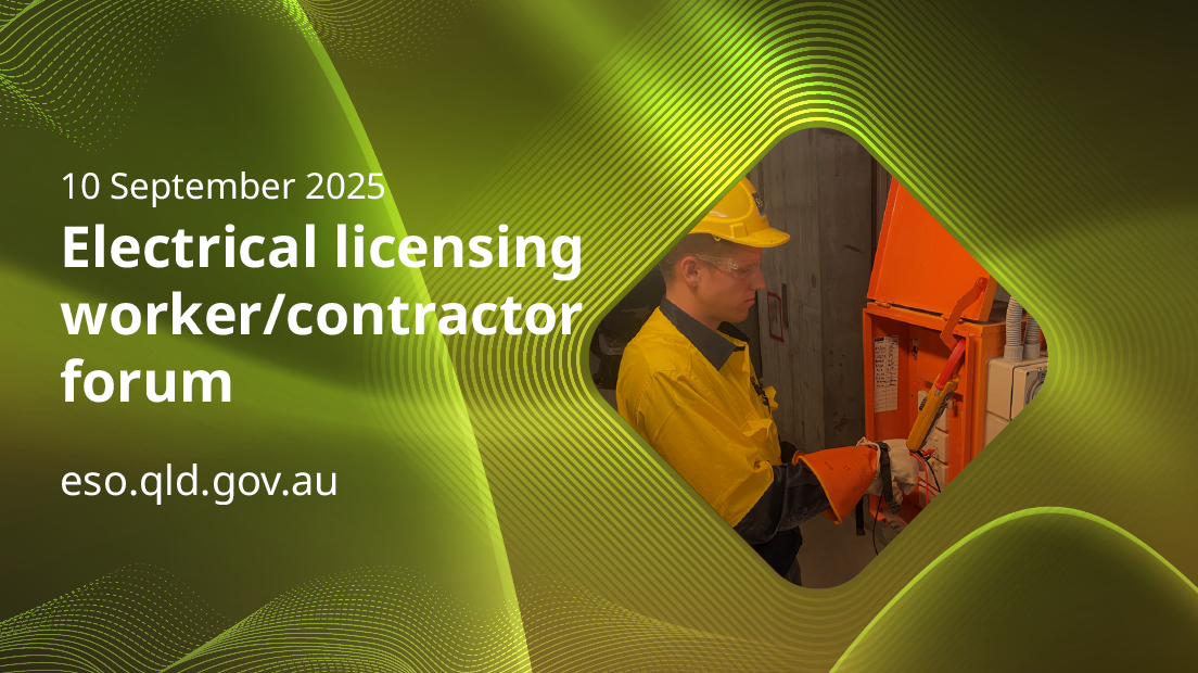 Electrical licensing worker/contractor forum