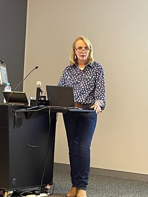 Robyn Neilson presenting at University of Queensland