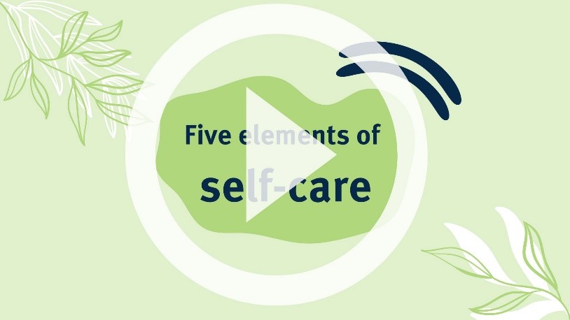 clip for five elements of self-care 