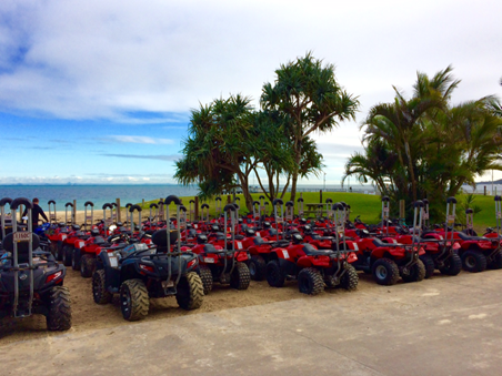 Tangalooma quad bikes rollover protection