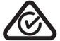 Black triangle enclosing a tick inside a circle