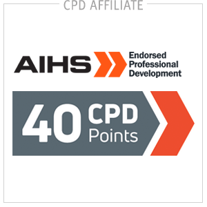 Australian Institute of Heath and Safety - CPD affiliate sponsor